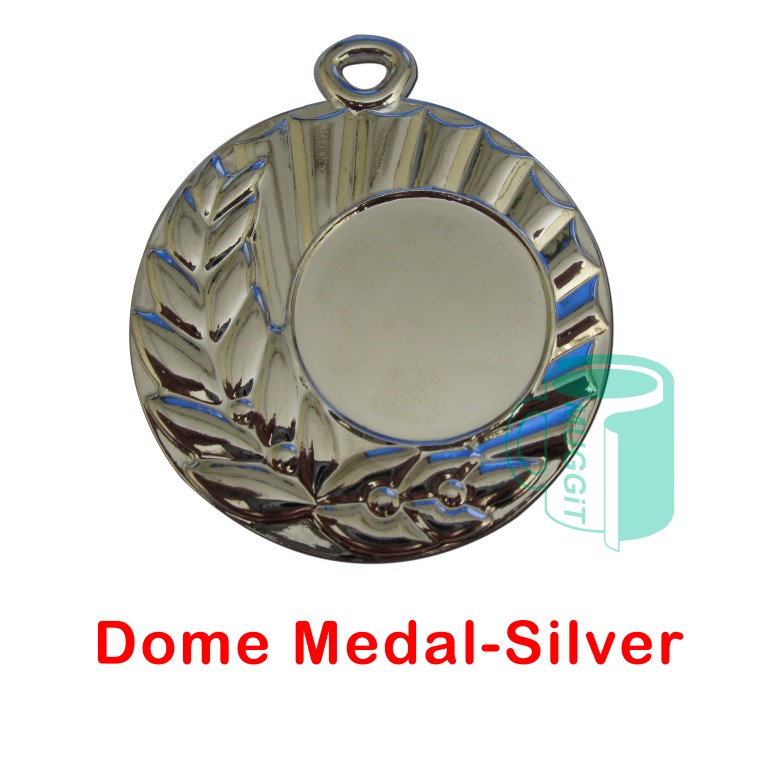 Dome Medal-Silver