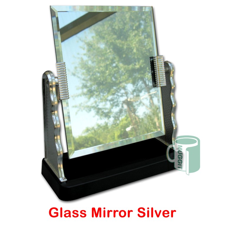 Glass Mirror Silver