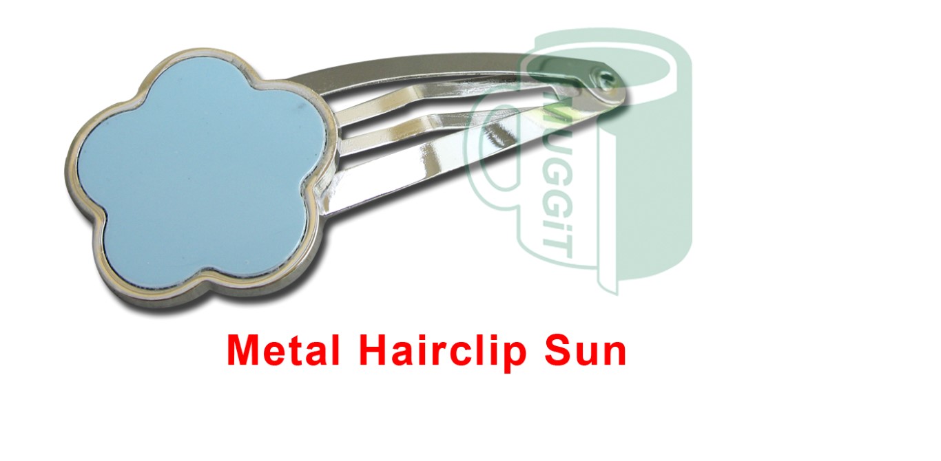 Metal Hairclip Sun