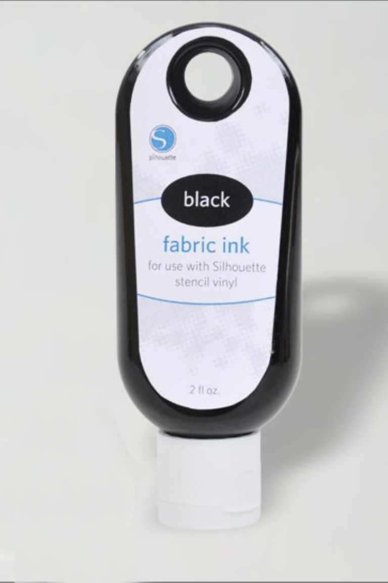 Cameo Fabric Ink Black