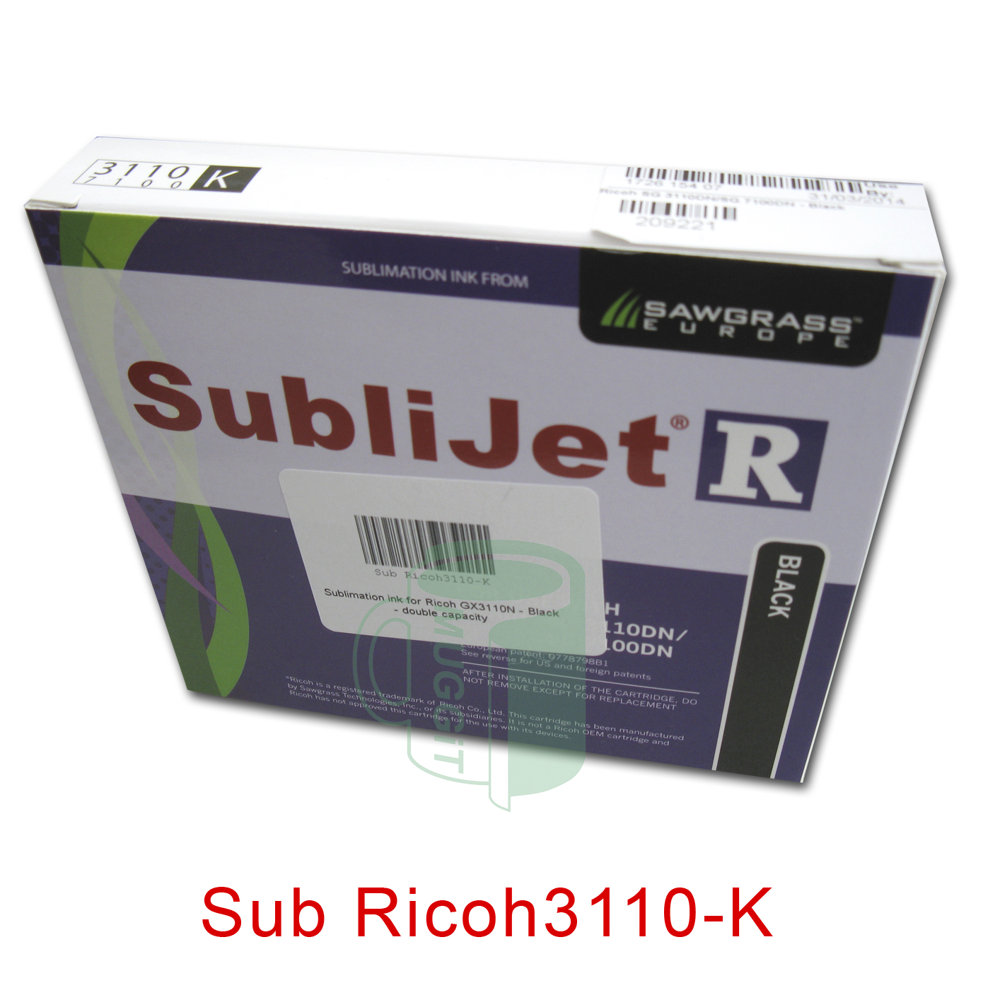 Sub Ricoh3110-K 1