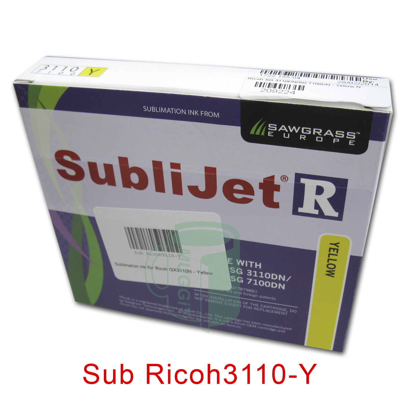 Sub Ricoh3110-Y 1