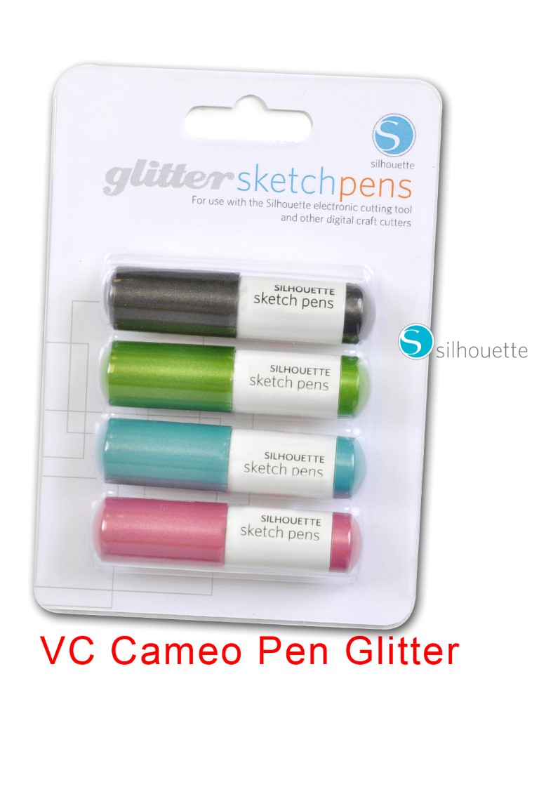 Silhouette Glitter Sketch Pen