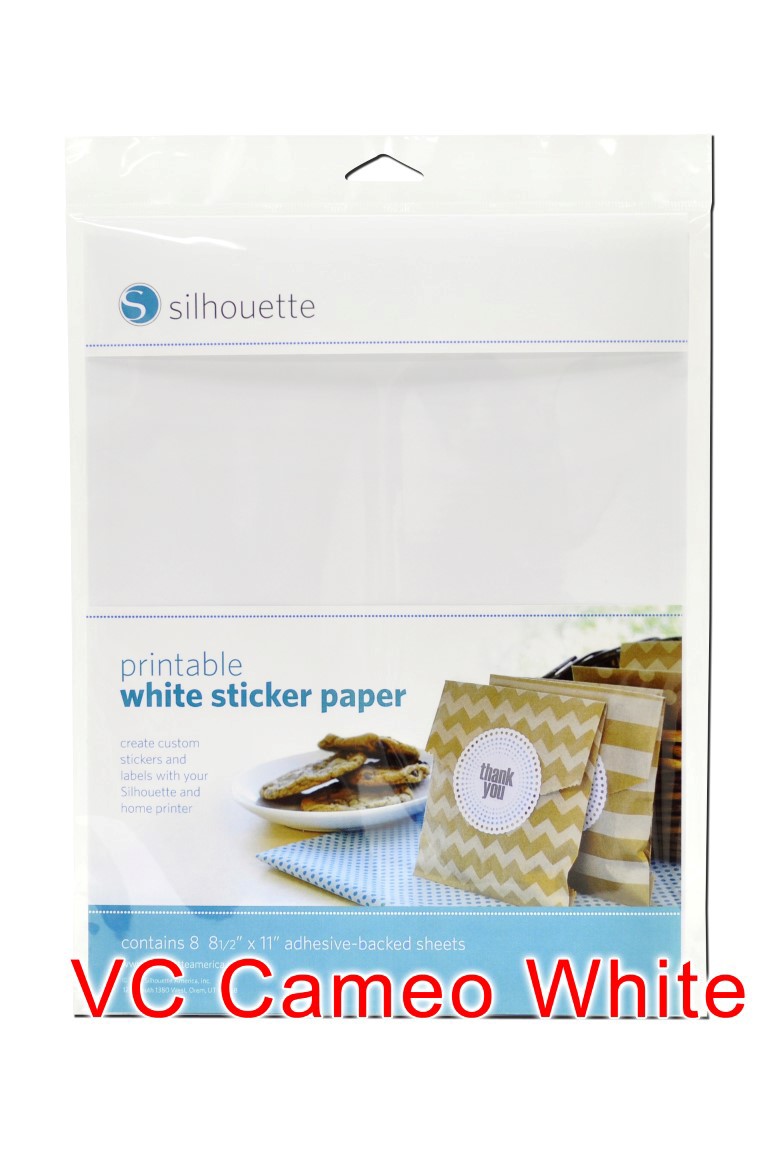 Cameo White Sticker Pack